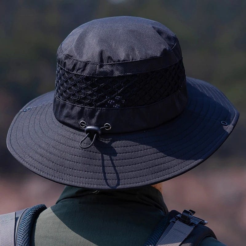 Le Comptoir du Chapeau Bob Pêcheur Grand Bord Protection Solaire