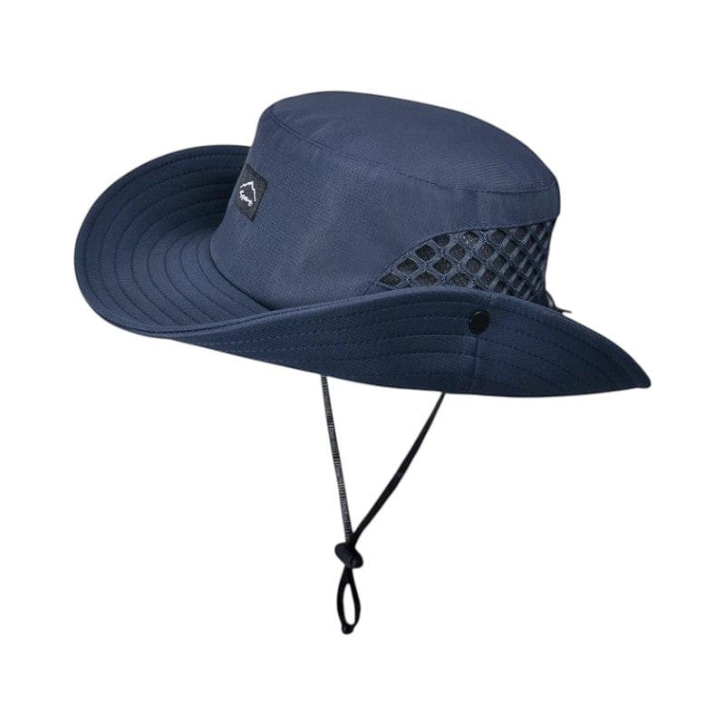 Le Comptoir du Chapeau Marine / Taille unique Bob Pêcheur Grand Bord Protection Solaire