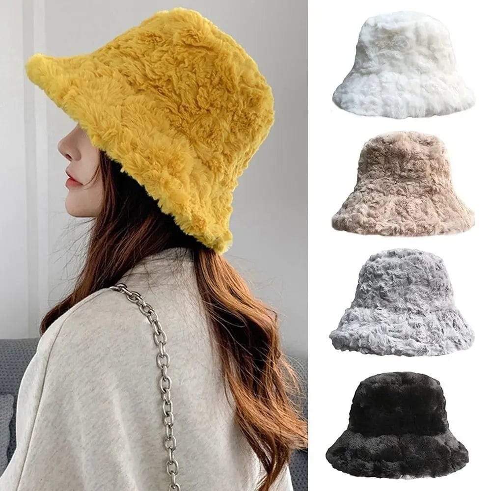 Le Comptoir du Chapeau Bob Peluche Mixte Chaud