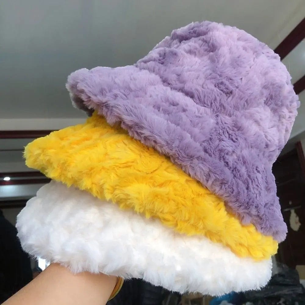 Le Comptoir du Chapeau Bob Peluche Mixte Chaud