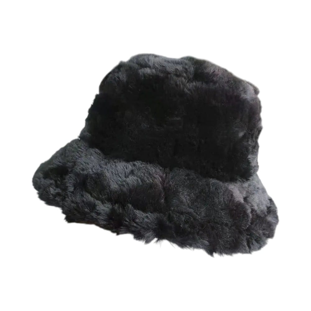 Le Comptoir du Chapeau Noir Bob Peluche Mixte Chaud