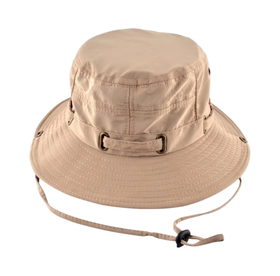 Le Comptoir du Chapeau Marron Clair Bob Randonnée Anti-UV Mixte Été