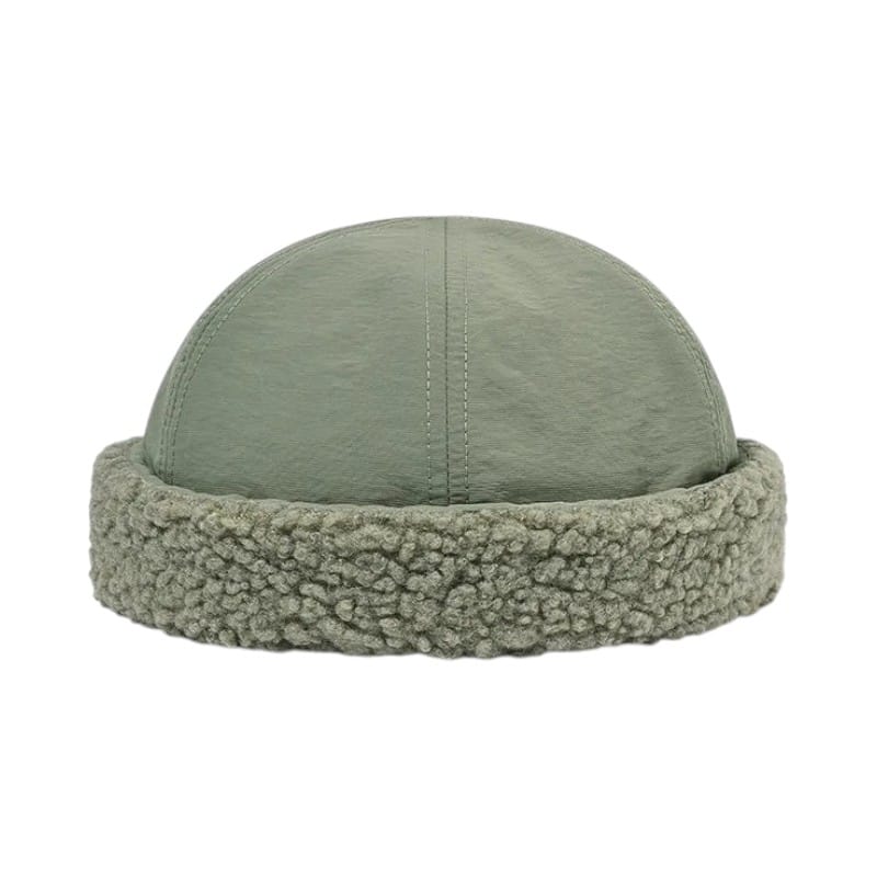 Le Comptoir du Chapeau Vert Bonnet Agneau Docker Hiver