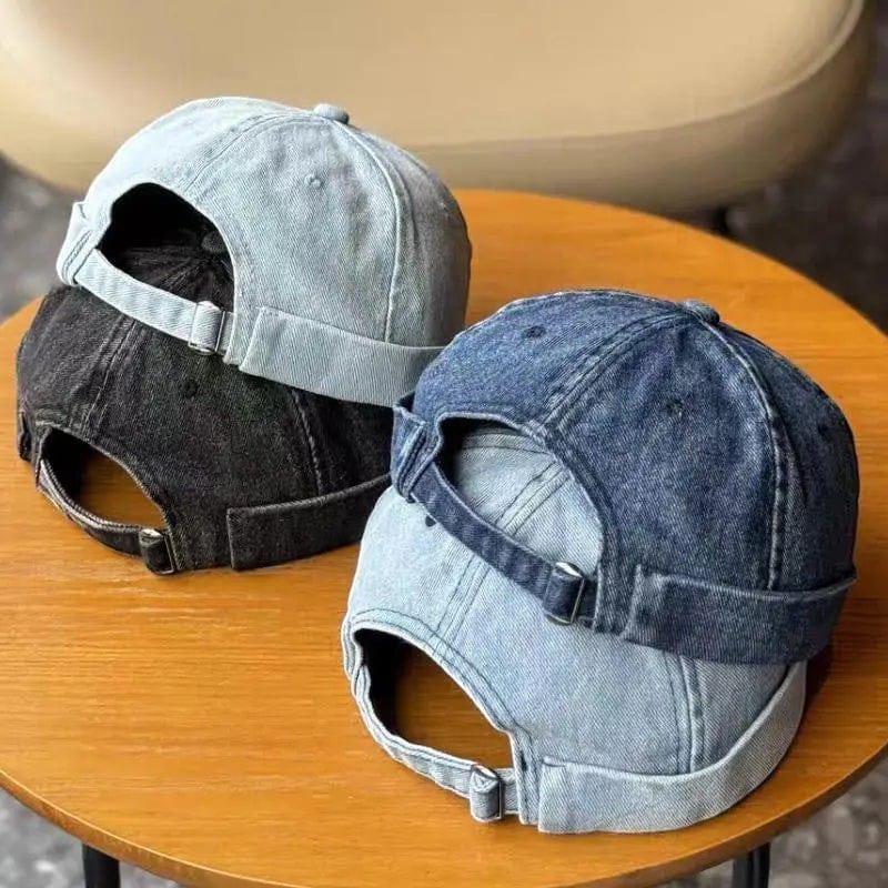 Le Comptoir du Chapeau Bonnet Docker Denim Marin
