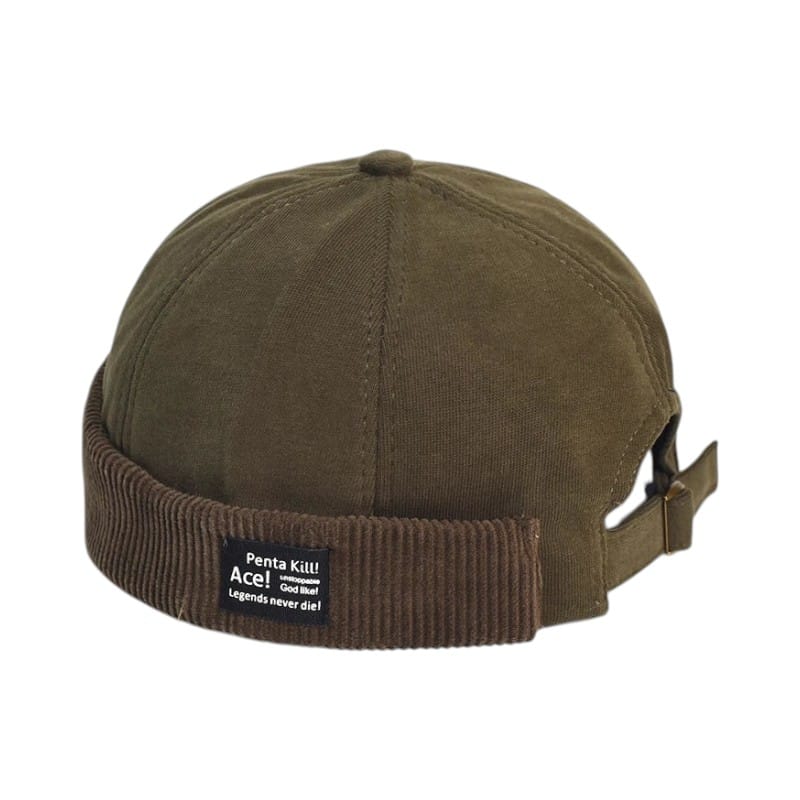 Le Comptoir du Chapeau Vert Bonnet Docker Dôme Vintage