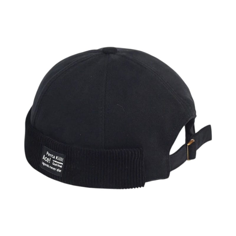 Le Comptoir du Chapeau Noir Bonnet Docker Dôme Vintage