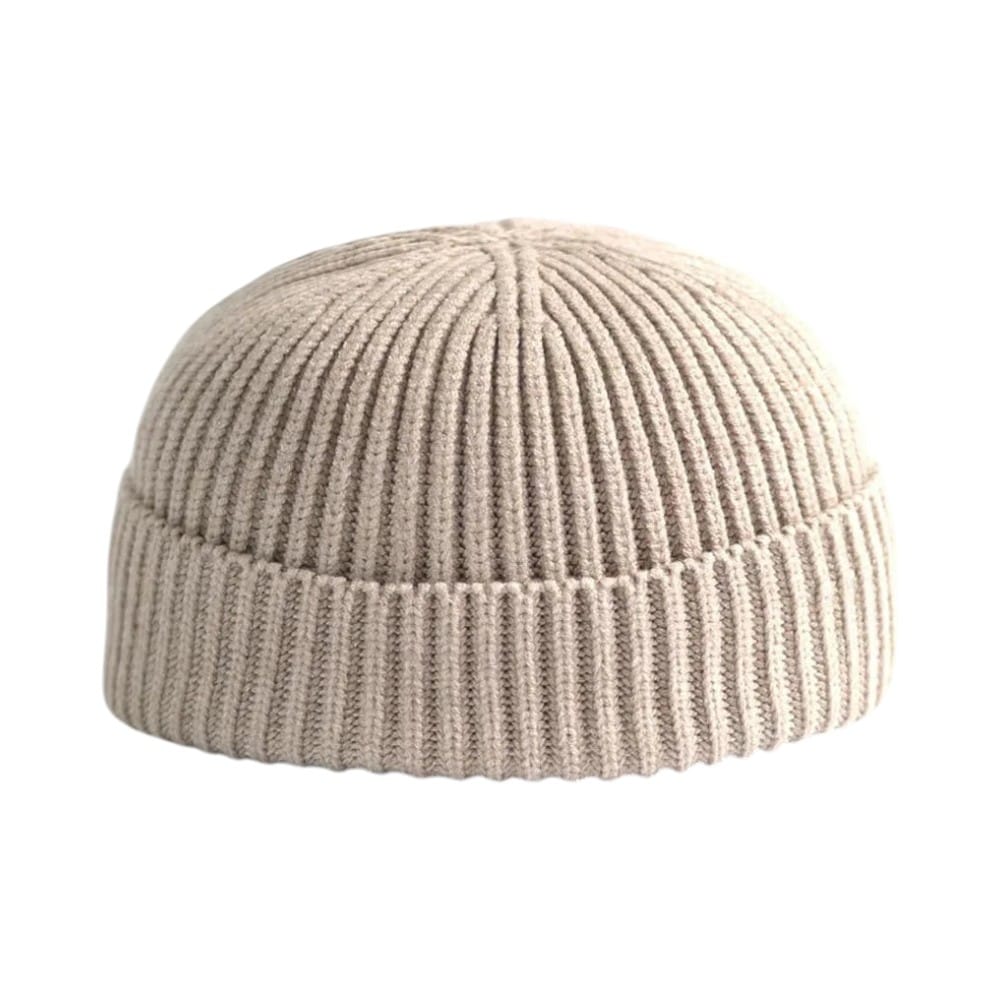 Le Comptoir du Chapeau Beige Bonnet Docker Marin Unisexe
