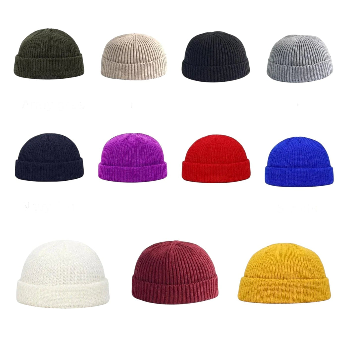 Le Comptoir du Chapeau Bonnet Docker Marin Unisexe