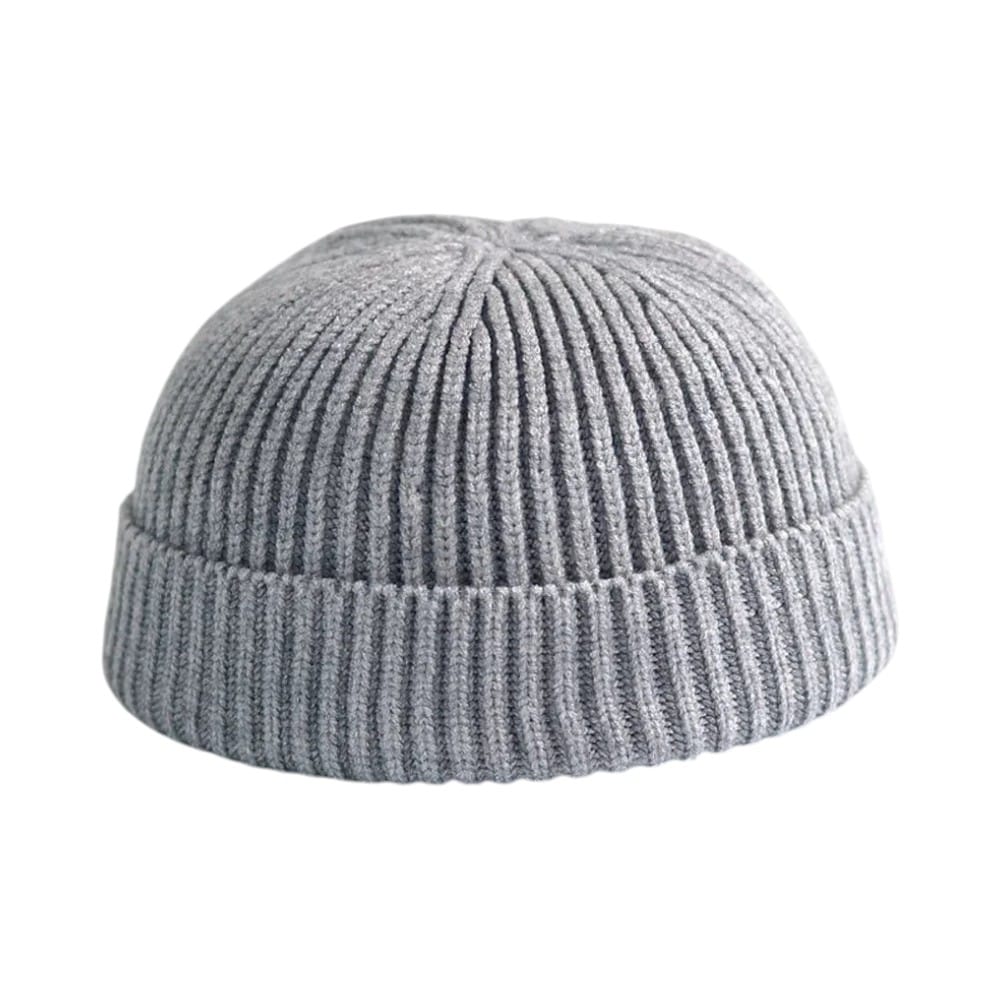 Le Comptoir du Chapeau Gris Bonnet Docker Marin Unisexe