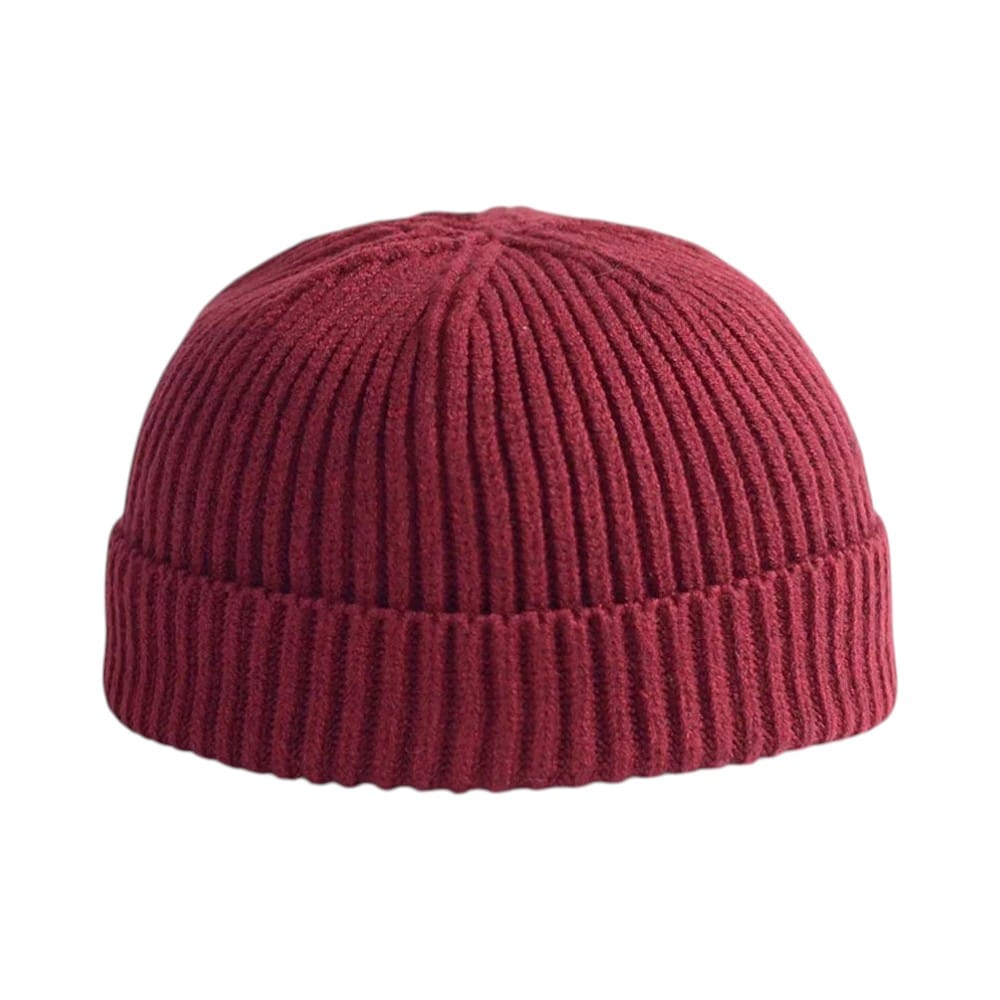 Le Comptoir du Chapeau Bordeaux Bonnet Docker Marin Unisexe