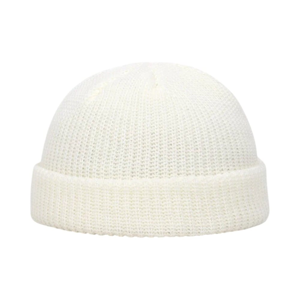 Le Comptoir du Chapeau Blanc Bonnet Docker Marin Unisexe