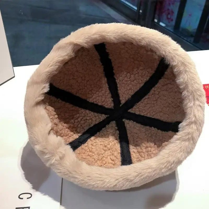 Le Comptoir du Chapeau Bonnet Docker Peluche Fausse Fourrure