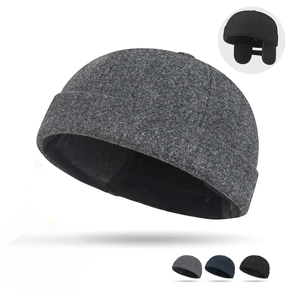 Le Comptoir du Chapeau Bonnet Docker Polaire Sans Bord Mixte
