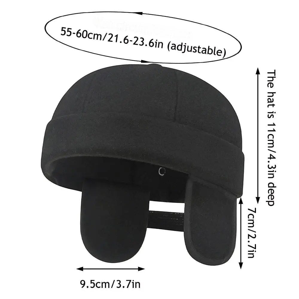 Le Comptoir du Chapeau Bonnet Docker Polaire Sans Bord Mixte