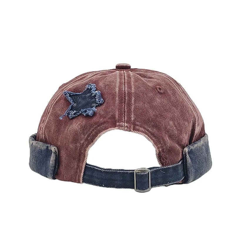 Le Comptoir du Chapeau Bonnet Docker Vintage Étoile Lavé