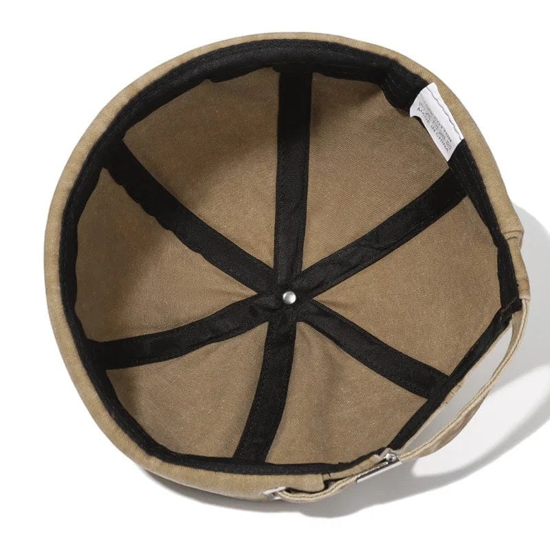 Le Comptoir du Chapeau Bonnet Docker Washed Rétro Vintage Mixte