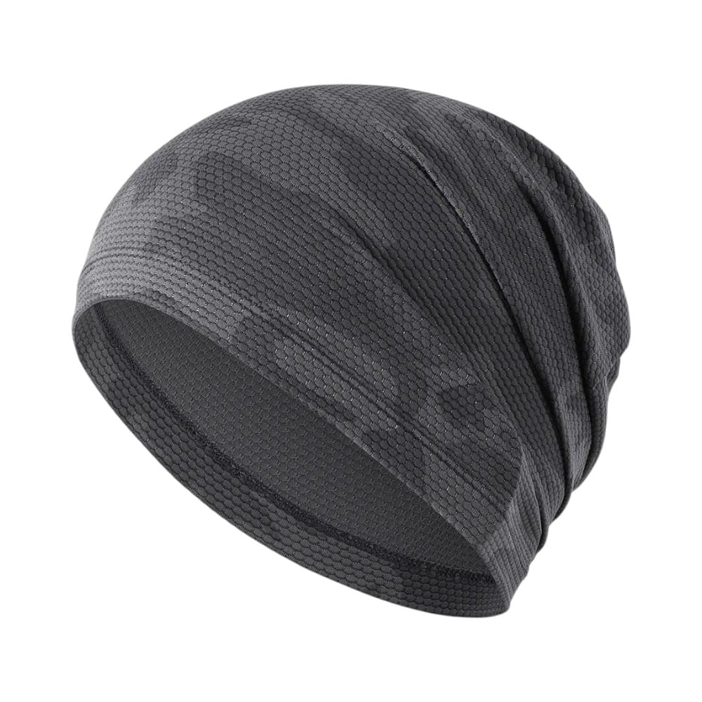 Le Comptoir du Chapeau Gris Bonnet Running Respirant Protection Solaire