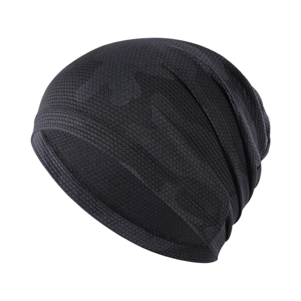 Le Comptoir du Chapeau Noir Bonnet Running Respirant Protection Solaire