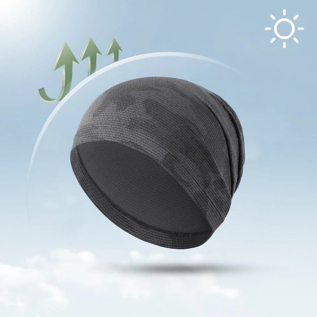 Le Comptoir du Chapeau Bonnet Running Respirant Protection Solaire