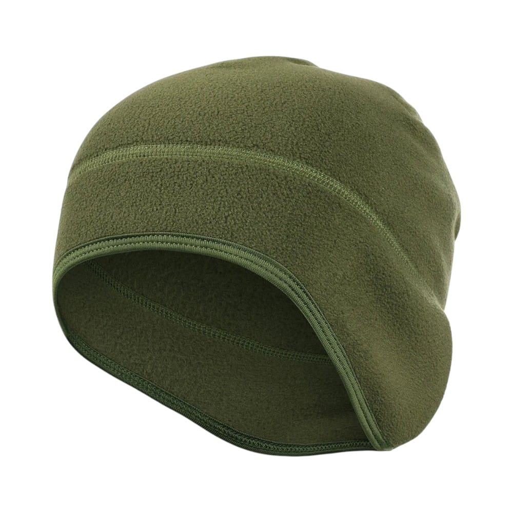 Le Comptoir du Chapeau Vert Kaki Bonnet Running Thermique Polaire Sport