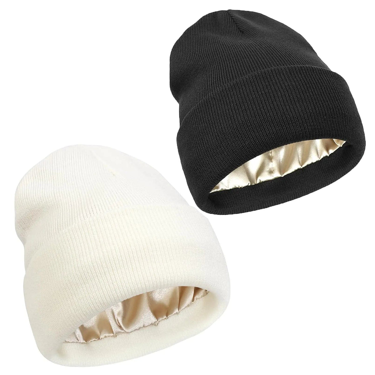 Le Comptoir du Chapeau Bonnet Satiné Doublé Soie Femme