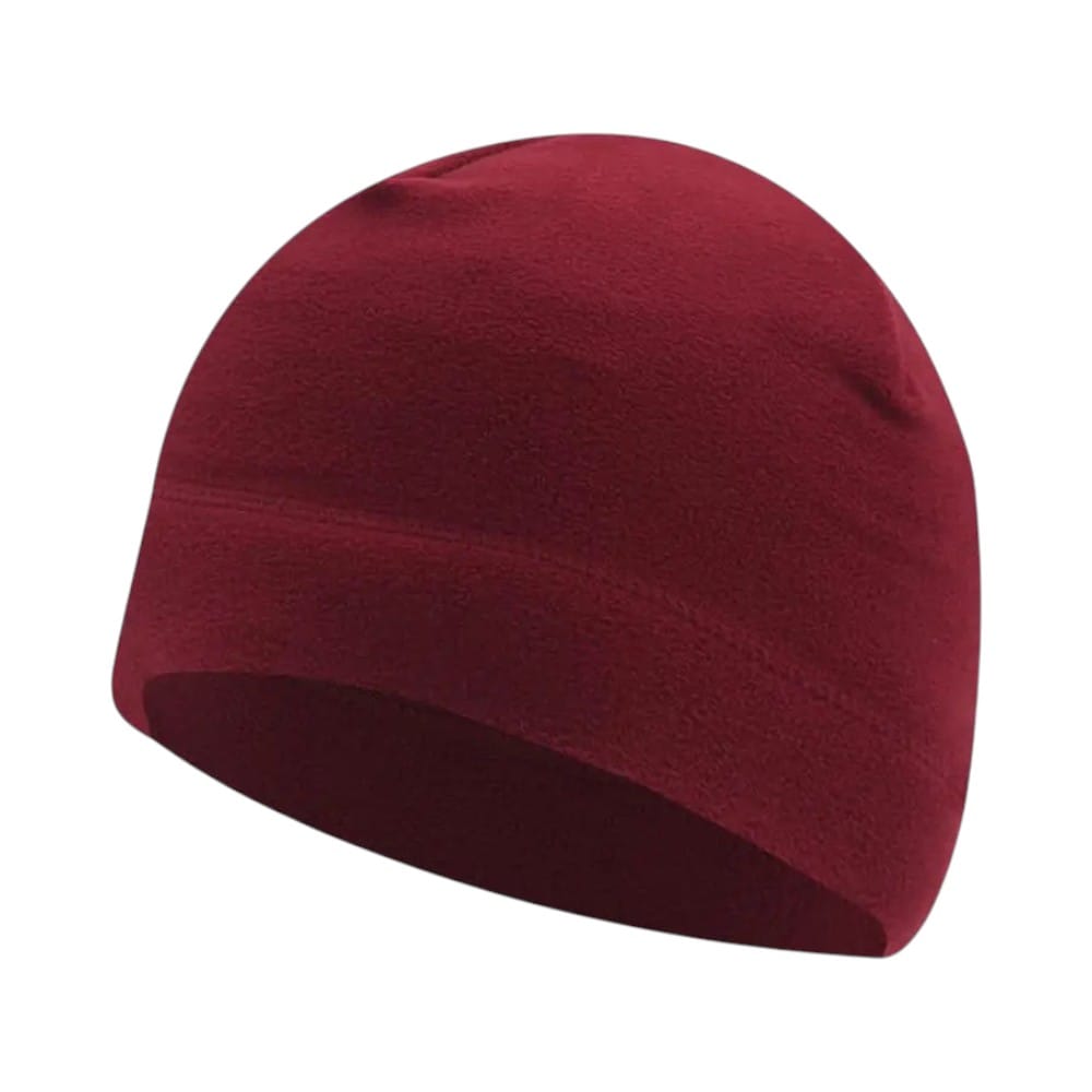 Le Comptoir du Chapeau Bordeaux Bonnet Sport Polaire Coupe-Vent Running