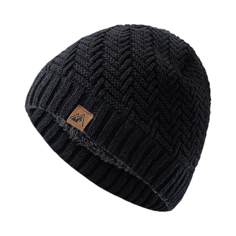 Le Comptoir du Chapeau Noir / 55-58 cm Bonnet Sport Polaire Doublé Hiver