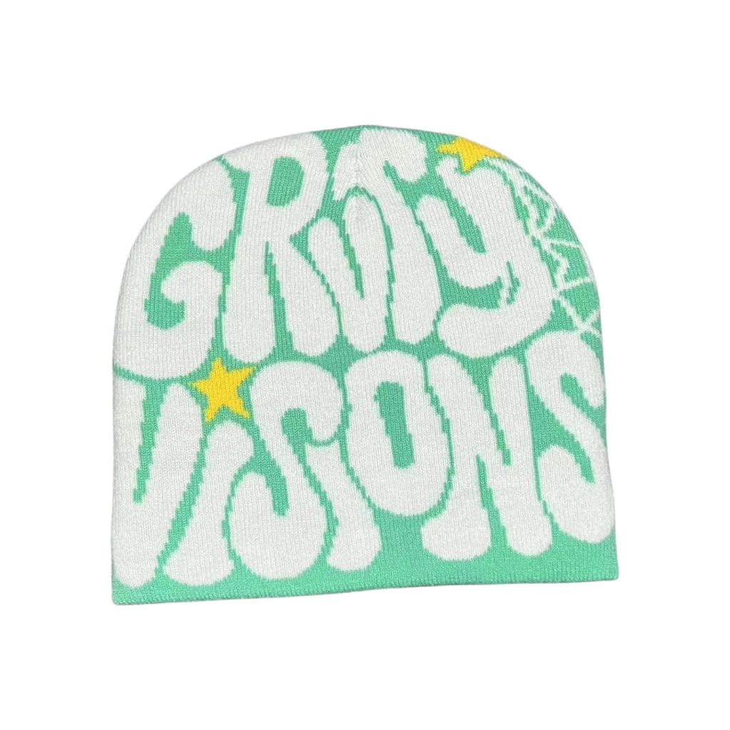 Le Comptoir du Chapeau Vert Bonnet Tricot Bicolore