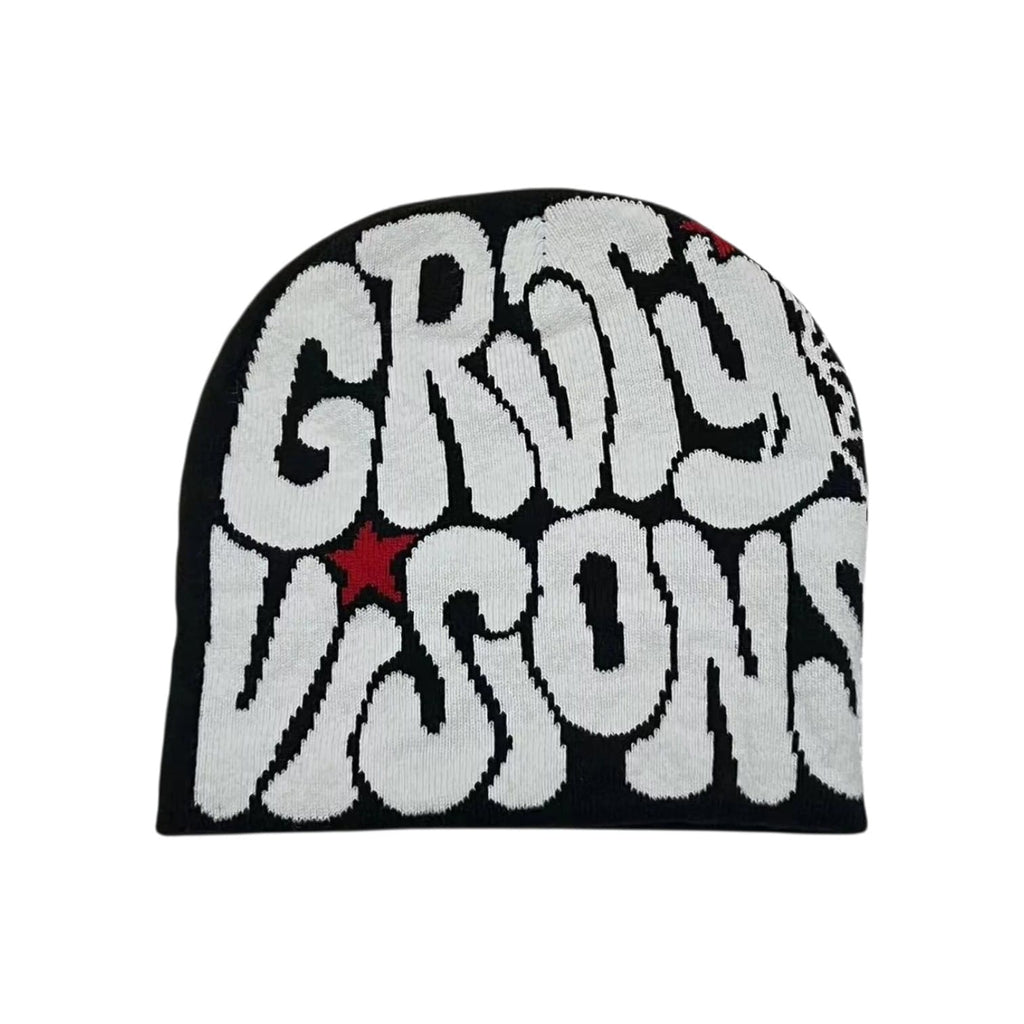 Le Comptoir du Chapeau Noir Bonnet Tricot Bicolore
