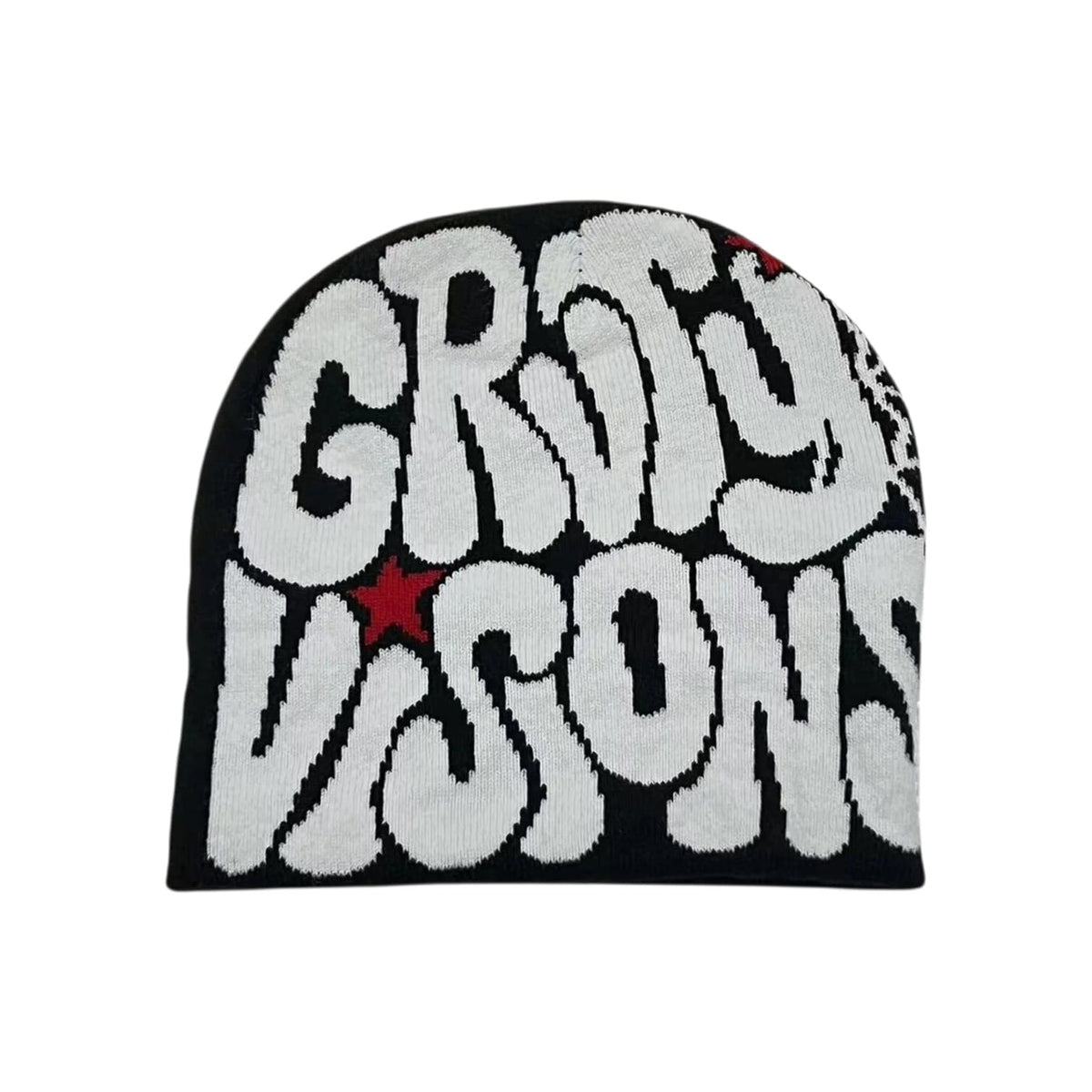 Le Comptoir du Chapeau Noir Bonnet Tricot Bicolore