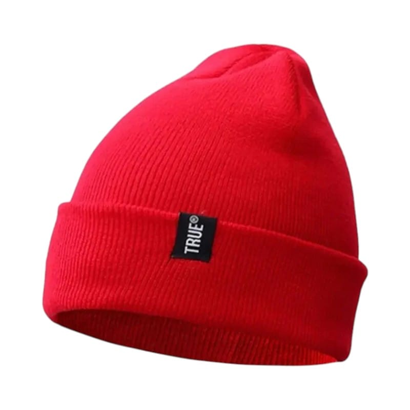 Le Comptoir du Chapeau Rouge Bonnet Tricot Broderie Lettre Hip Hop