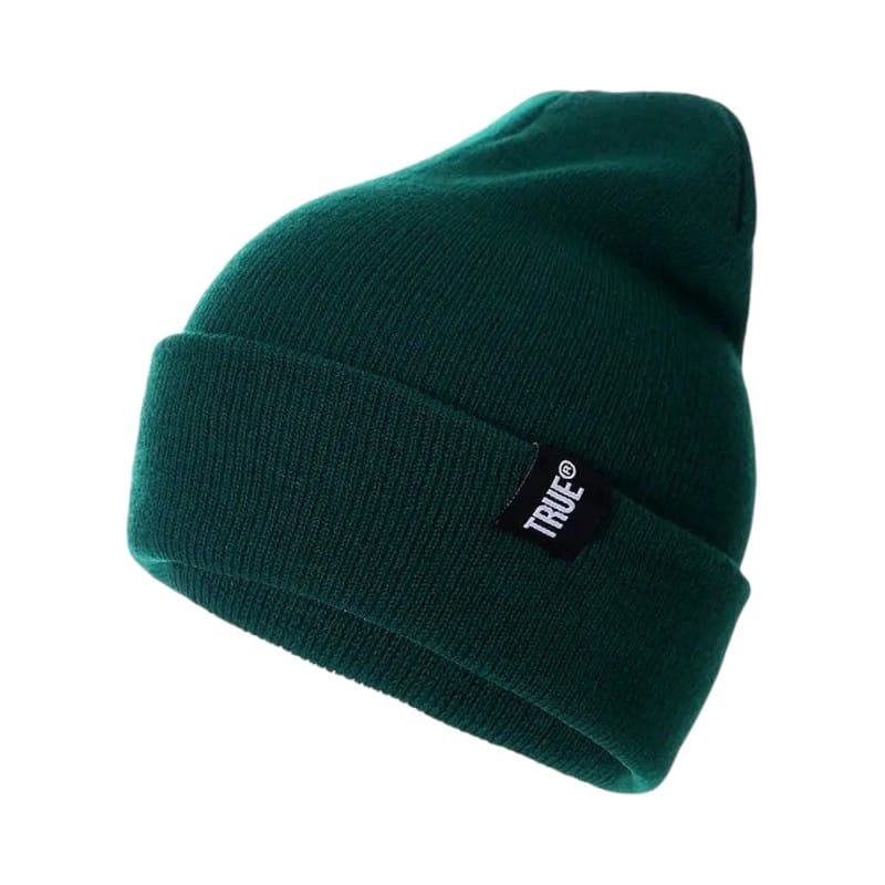 Le Comptoir du Chapeau Vert Bonnet Tricot Broderie Lettre Hip Hop