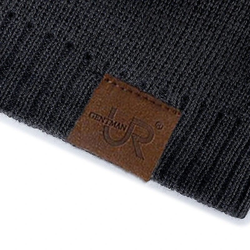 Le Comptoir du Chapeau Bonnet Tricot Sport Doublé Fourrure Hiver