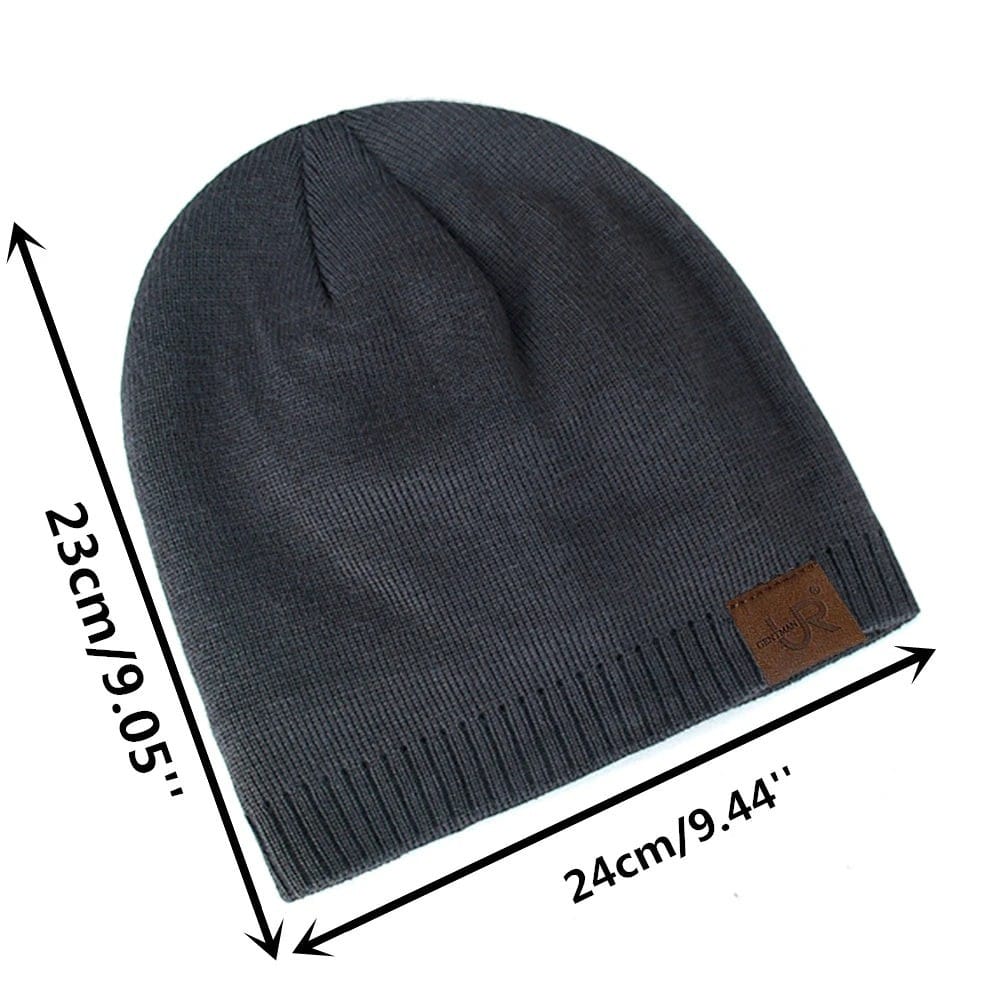 Le Comptoir du Chapeau Bonnet Tricot Sport Doublé Fourrure Hiver