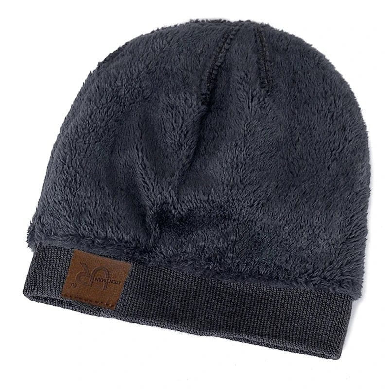 Le Comptoir du Chapeau Bonnet Tricot Sport Doublé Fourrure Hiver