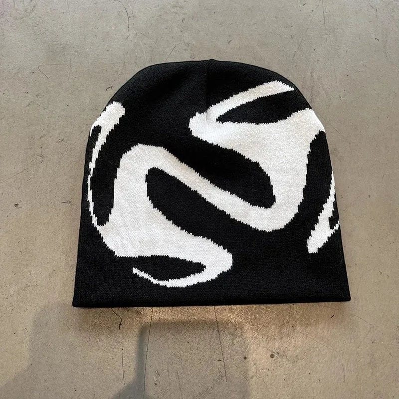 Le Comptoir du Chapeau Bonnet Tricot Streetwear Goth