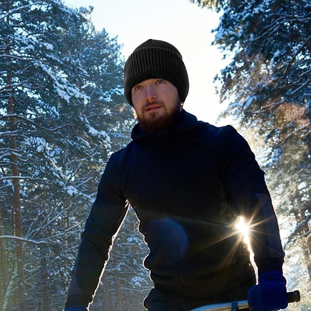 Le Comptoir du Chapeau Cagoule 2-en-1 Bonnet Ski Thermique Hiver