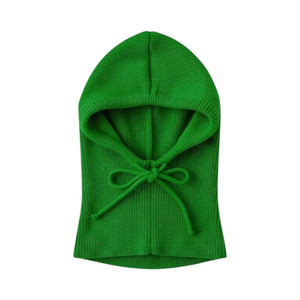 Le Comptoir du Chapeau Vert Cagoule Tricotée Hiver Unisexe