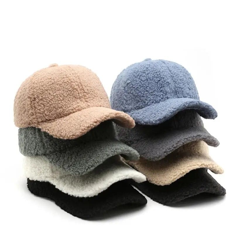 Le Comptoir du Chapeau Casquette Agneau Femme Hiver Chaude