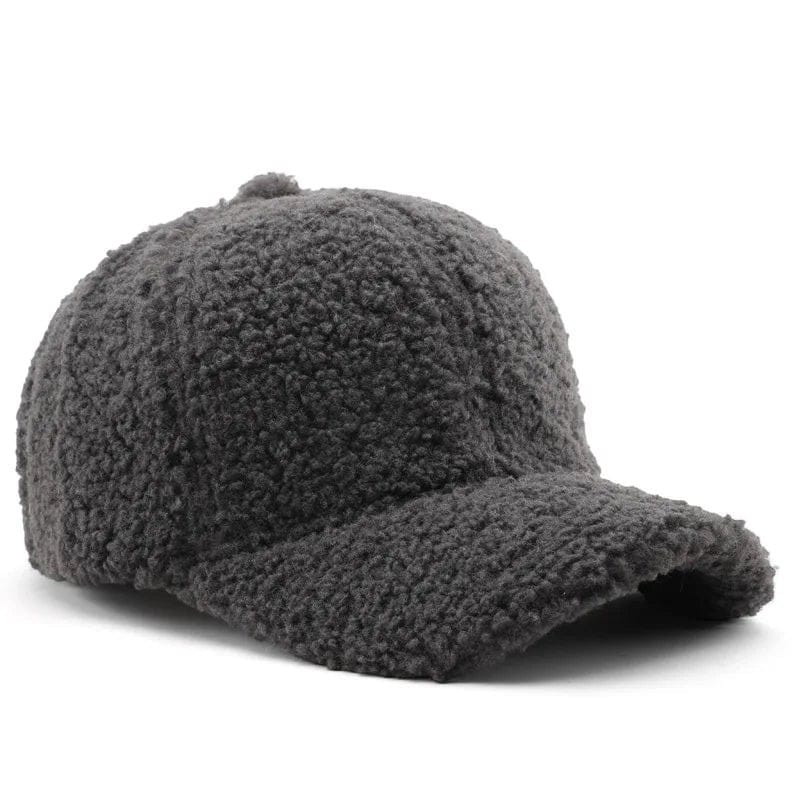 Le Comptoir du Chapeau Casquette Agneau Femme Hiver Chaude