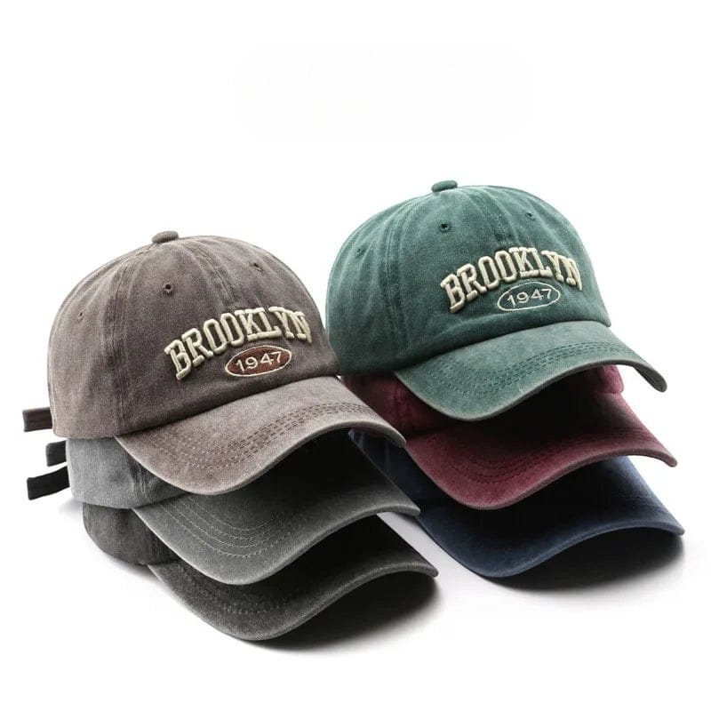 Le Comptoir du Chapeau Casquette Baseball Brooklyn Brodée Streetwear
