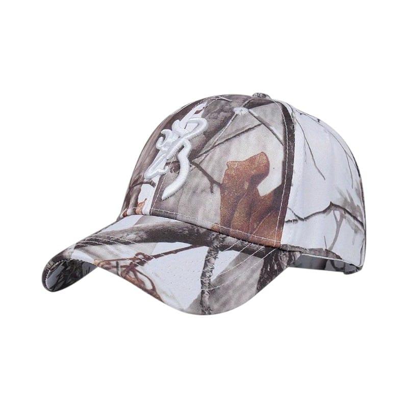 Le Comptoir du Chapeau Blanc Casquette Baseball Camouflage Anti-UV