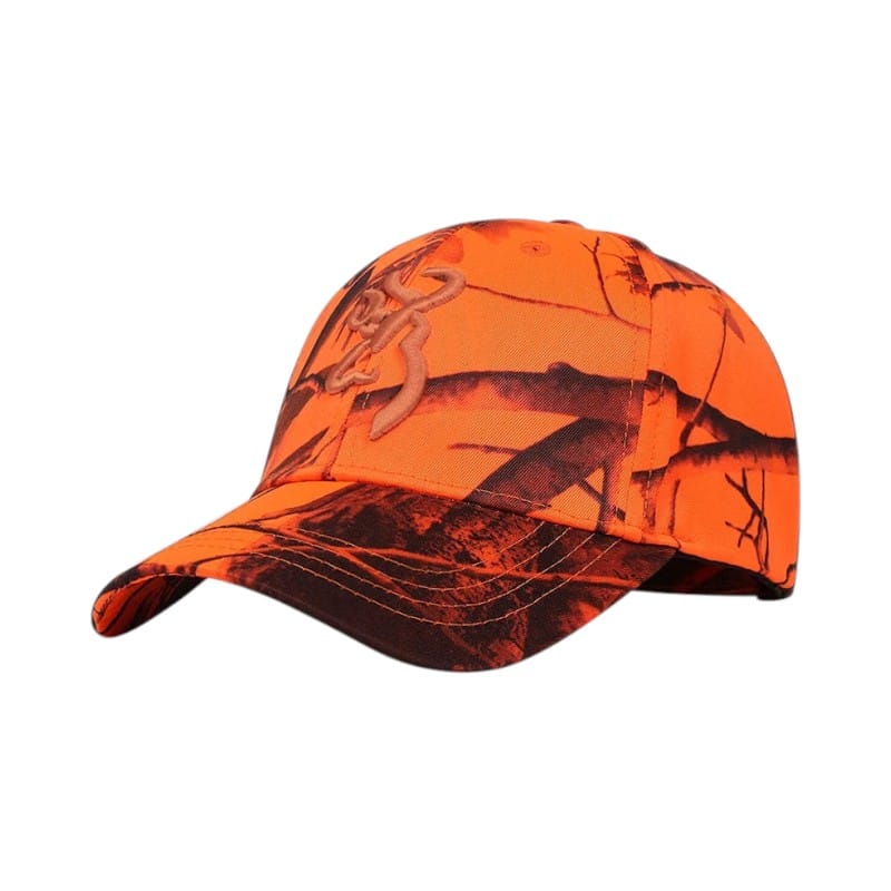 Le Comptoir du Chapeau Orange Casquette Baseball Camouflage Anti-UV