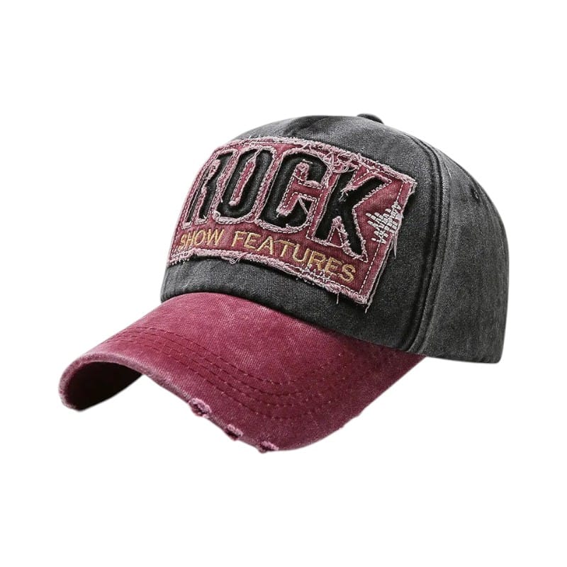 Le Comptoir du Chapeau Rouge Casquette Baseball Coton Snapback Minimaliste