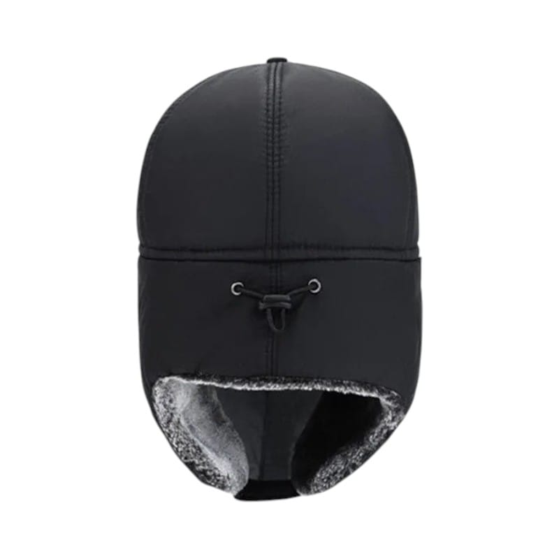 Le Comptoir du Chapeau Gris Casquette Baseball Fourrure Polaire Ski