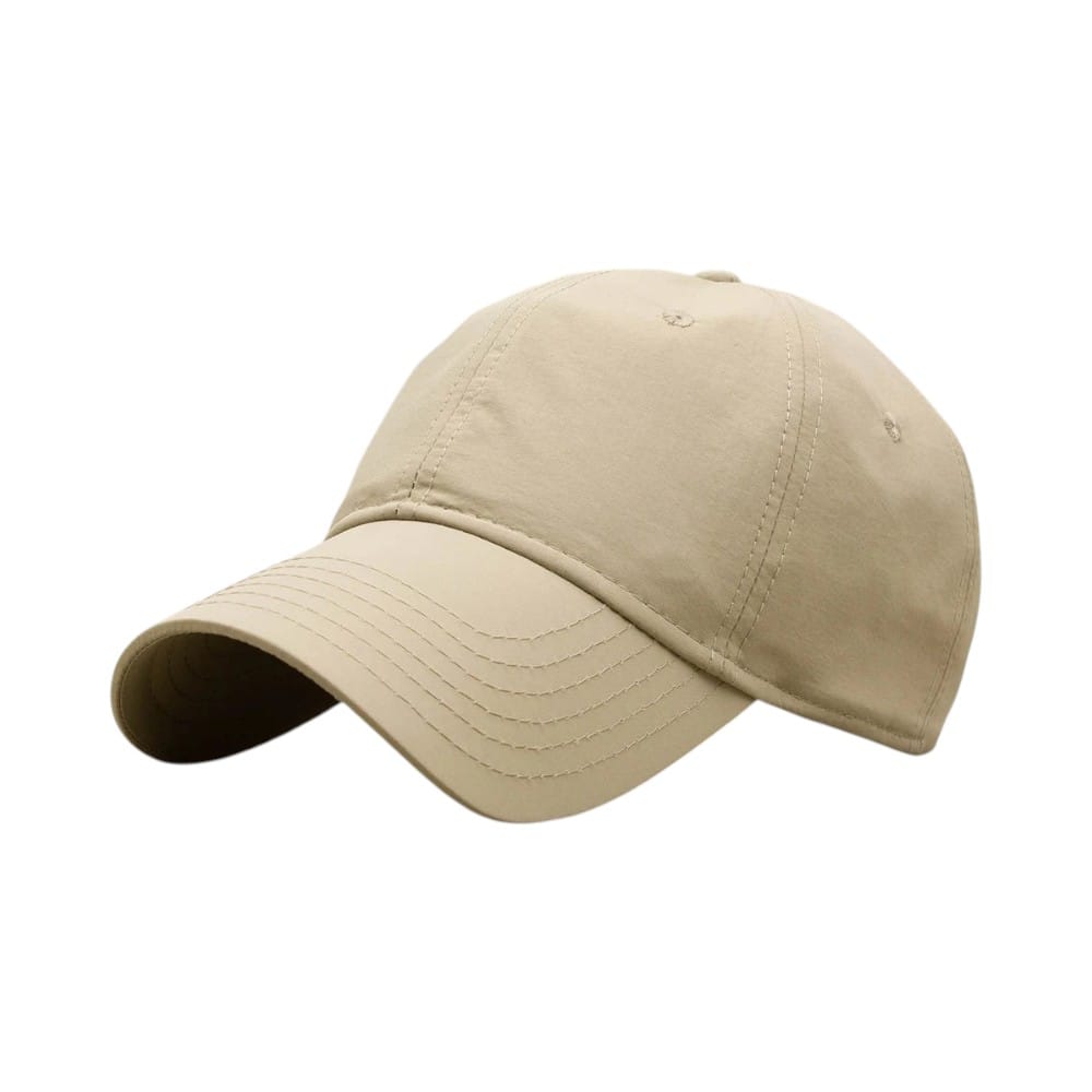 Le Comptoir du Chapeau Beige / 63-67 cm Casquette Baseball Grande Tête Coton Léger Outdoor