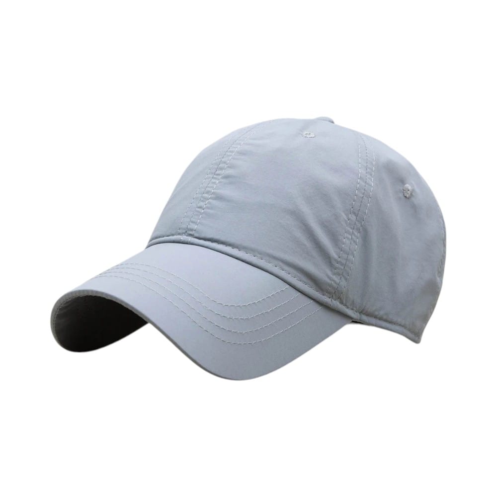 Le Comptoir du Chapeau Gris / 63-67 cm Casquette Baseball Grande Tête Coton Léger Outdoor