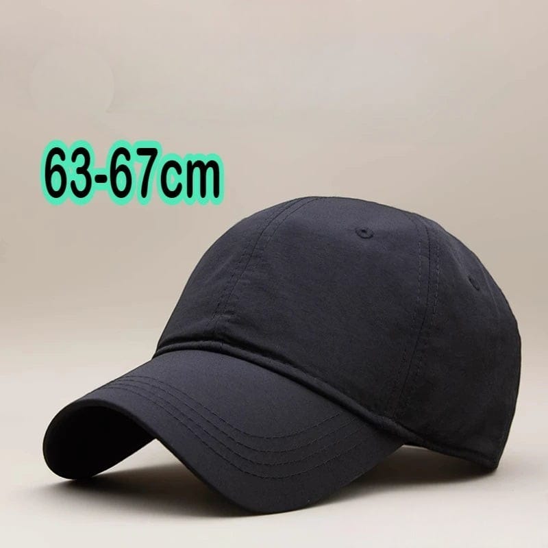 Le Comptoir du Chapeau Casquette Baseball Grande Tête Coton Léger Outdoor