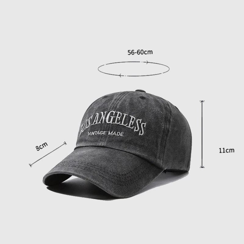 Le Comptoir du Chapeau Casquette Baseball Los Angeles Brodée
