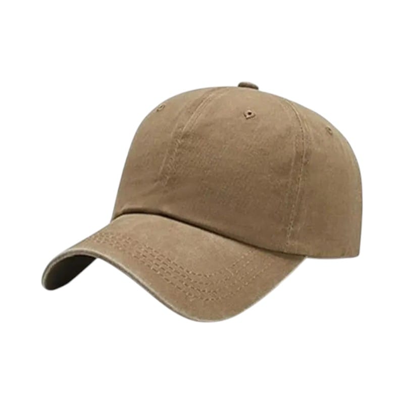 Le Comptoir du Chapeau Marron Clair Casquette Baseball Snapback Urbaine